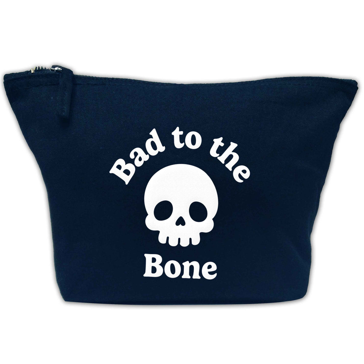 Bad to the Bone makeup bag