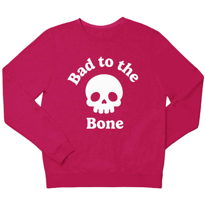 Bad to the Bone children's pink sweater 12-13 Years