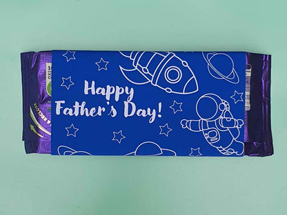 Father's Day Personalised Chocolate Bars | Flox Creative