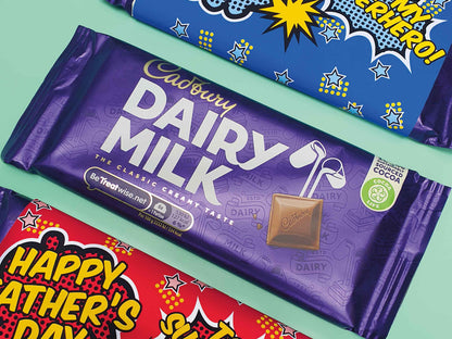 Father's Day Personalised Chocolate Bars | Flox Creative