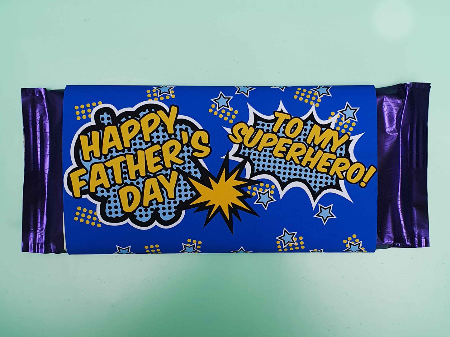 Father's Day Personalised Chocolate Bars | Flox Creative