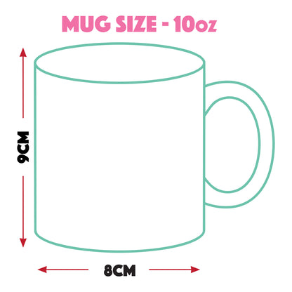 Mug size illustration