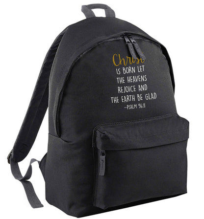 Christ is Born Psalm 96:11 | Children's backpack