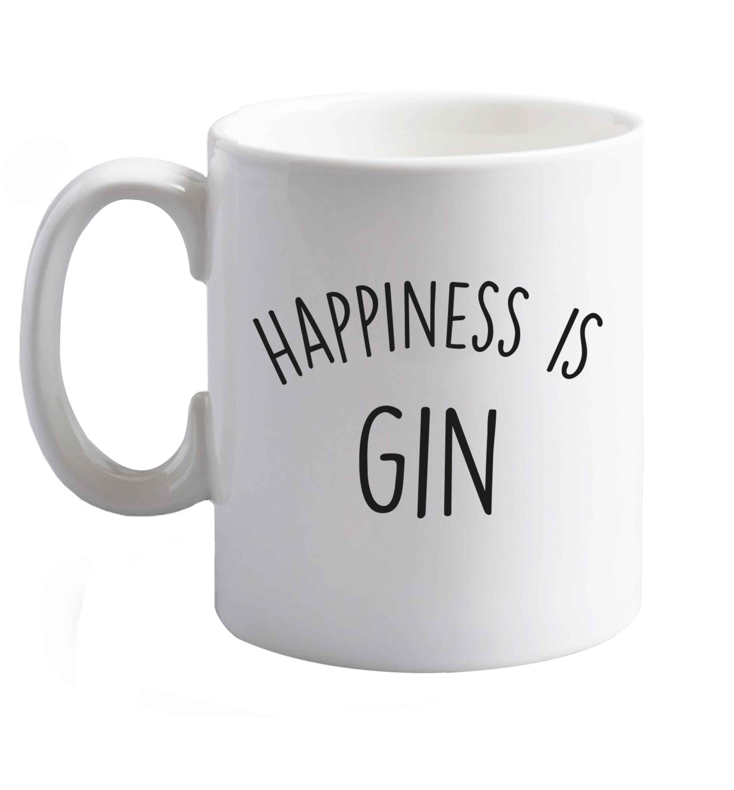 10 oz Just Renewed my Gin Membership ceramic mug right handed