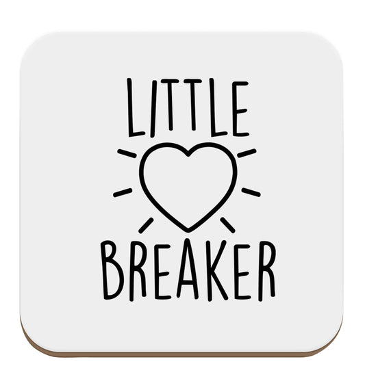 Little heartbreaker set of four coasters