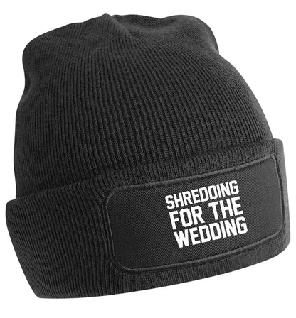 Shredding for the wedding | Beanie hat