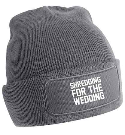 Shredding for the wedding | Beanie hat