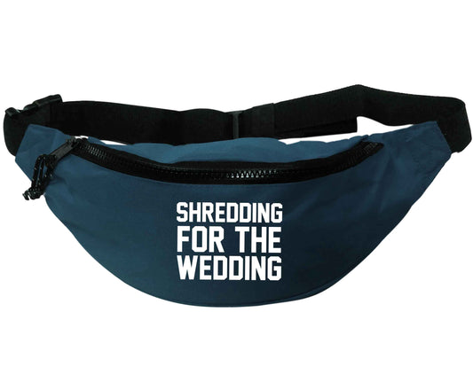 Shredding for the wedding | Recycled polyester bumbag
