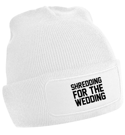 Shredding for the wedding | Beanie hat