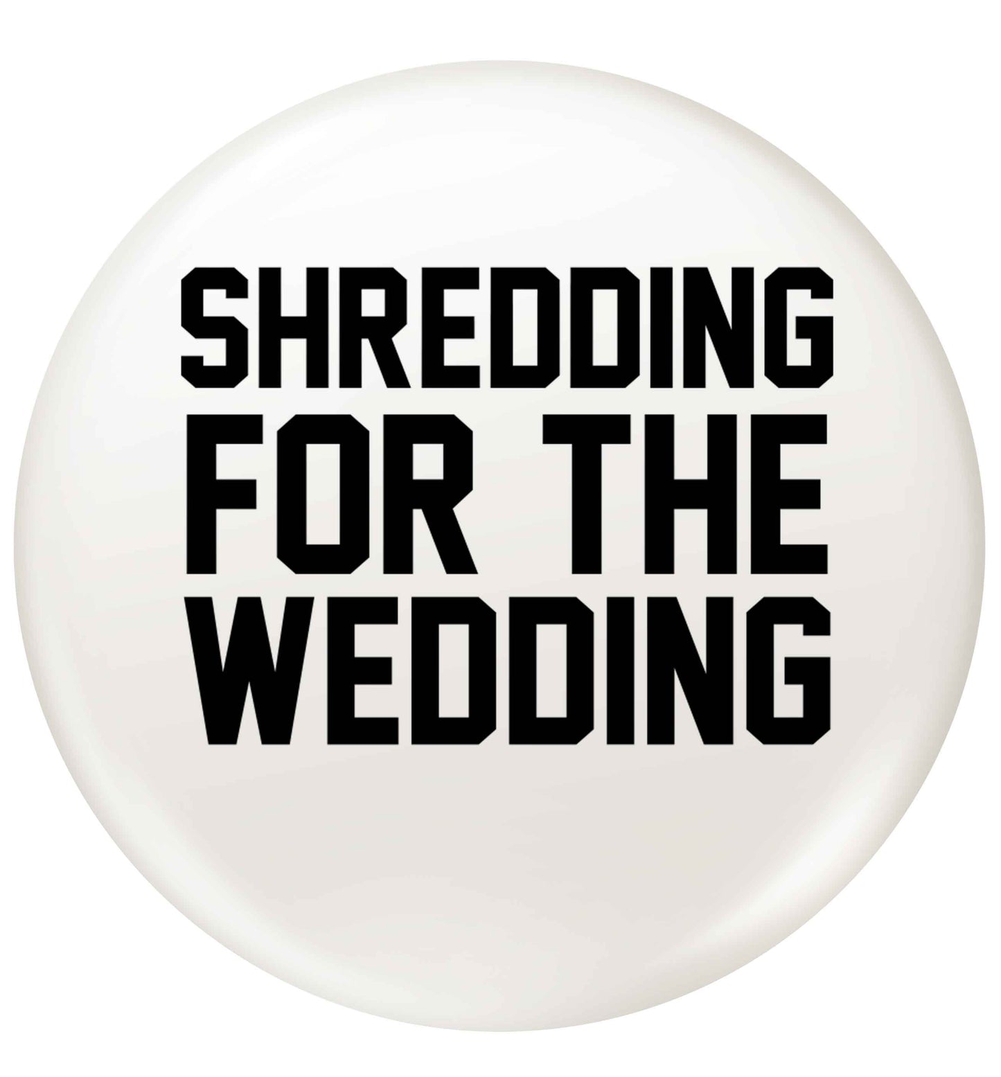 Get motivated and get fit for your big day! Our workout quotes and designs will get you ready to sweat! Perfect for any bride, groom or bridesmaid to be!  small 25mm Pin badge