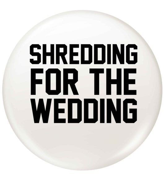 Get motivated and get fit for your big day! Our workout quotes and designs will get you ready to sweat! Perfect for any bride, groom or bridesmaid to be!  small 25mm Pin badge