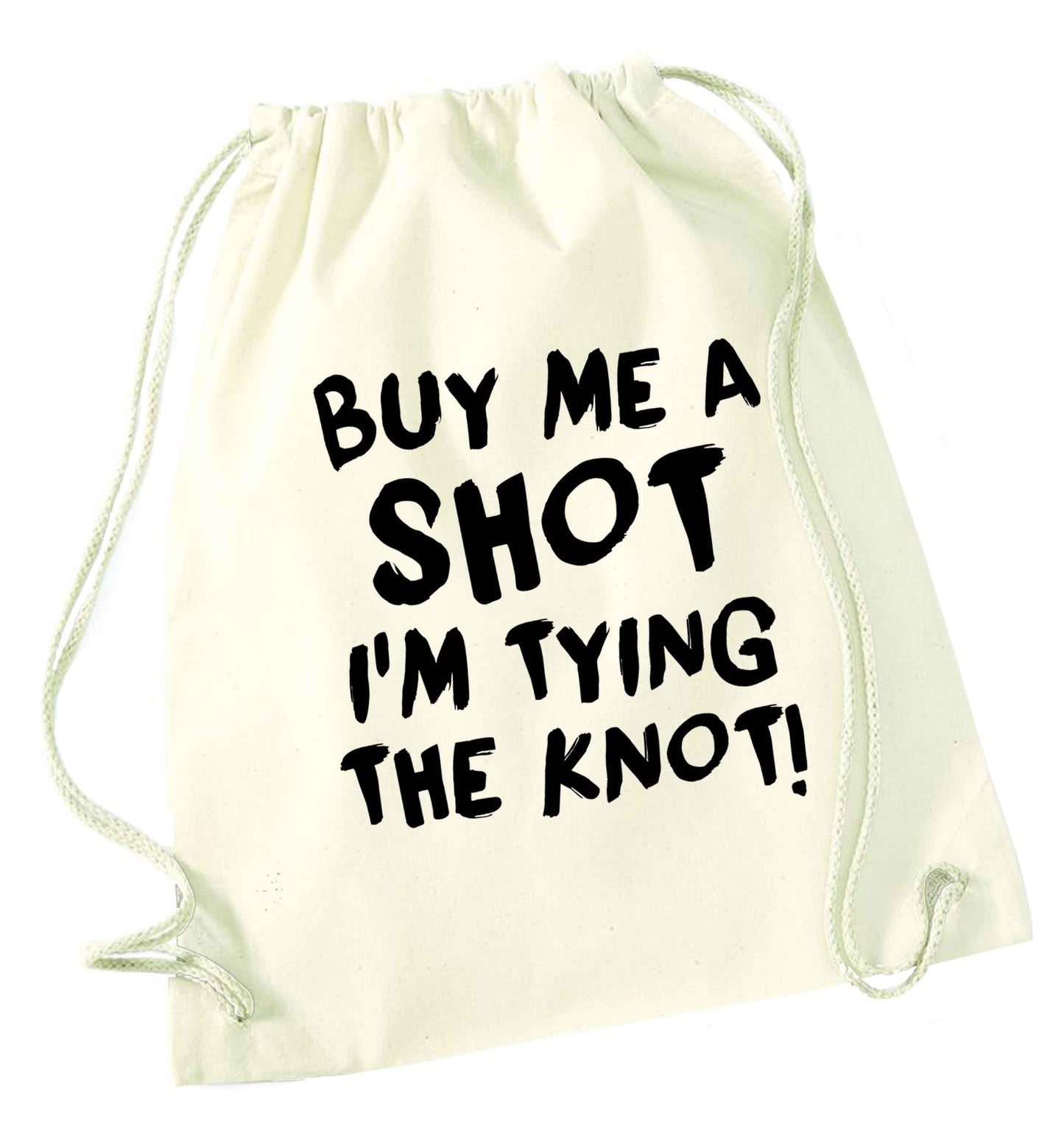 Get motivated and get fit for your big day! Our workout quotes and designs will get you ready to sweat! Perfect for any bride, groom or bridesmaid to be!  natural drawstring bag
