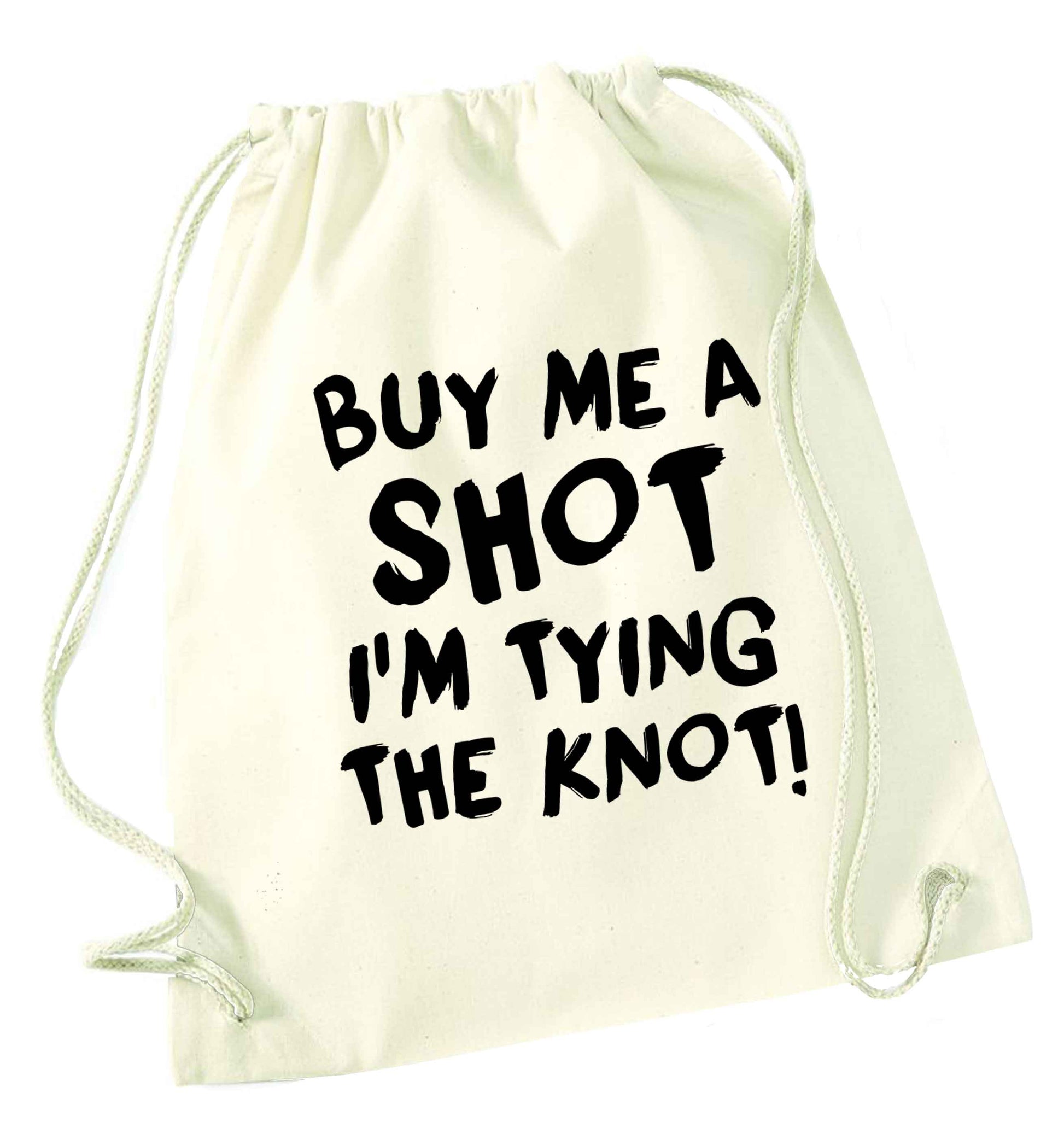 Get motivated and get fit for your big day! Our workout quotes and designs will get you ready to sweat! Perfect for any bride, groom or bridesmaid to be!  natural drawstring bag