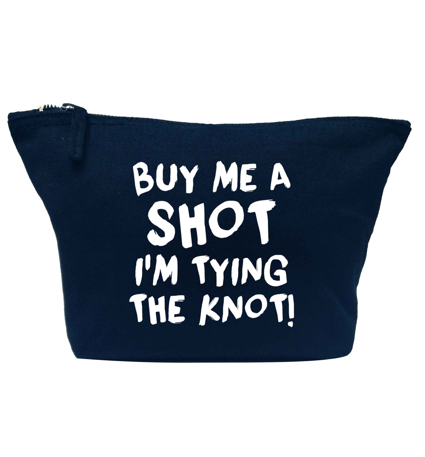 Get motivated and get fit for your big day! Our workout quotes and designs will get you ready to sweat! Perfect for any bride, groom or bridesmaid to be!  navy makeup bag