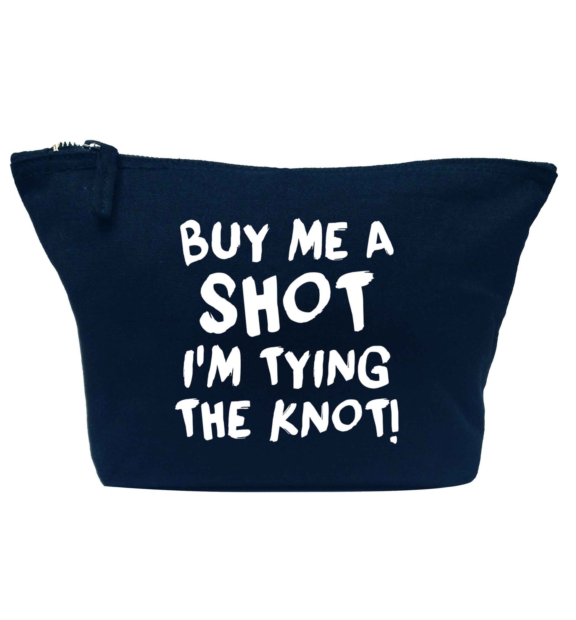 Get motivated and get fit for your big day! Our workout quotes and designs will get you ready to sweat! Perfect for any bride, groom or bridesmaid to be!  navy makeup bag