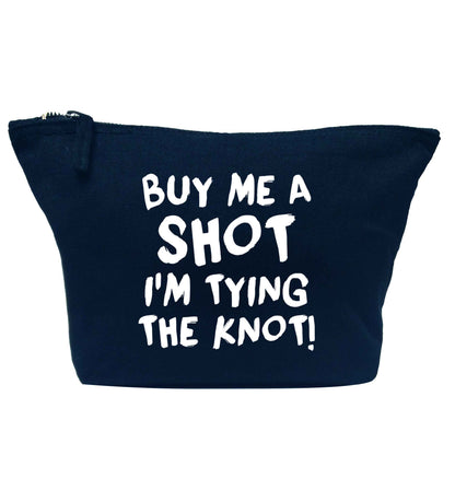 Get motivated and get fit for your big day! Our workout quotes and designs will get you ready to sweat! Perfect for any bride, groom or bridesmaid to be!  navy makeup bag