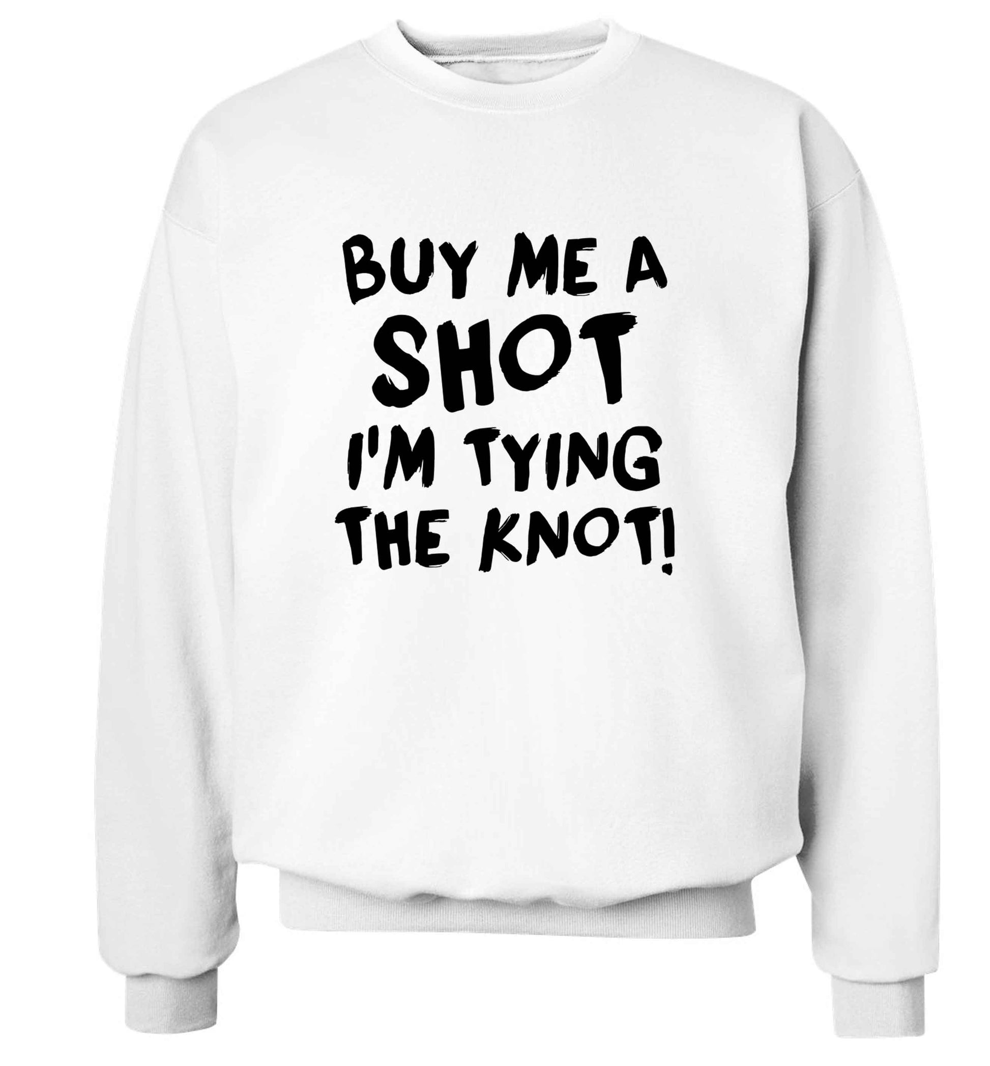 Get motivated and get fit for your big day! Our workout quotes and designs will get you ready to sweat! Perfect for any bride, groom or bridesmaid to be!  adult's unisex white sweater 2XL