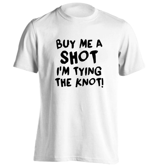Get motivated and get fit for your big day! Our workout quotes and designs will get you ready to sweat! Perfect for any bride, groom or bridesmaid to be!  adults unisex white Tshirt 2XL