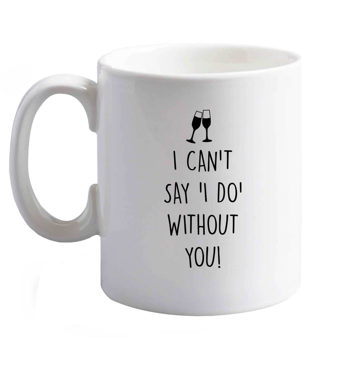 10 oz Favourite Type Pan Pancake ceramic mug right handed