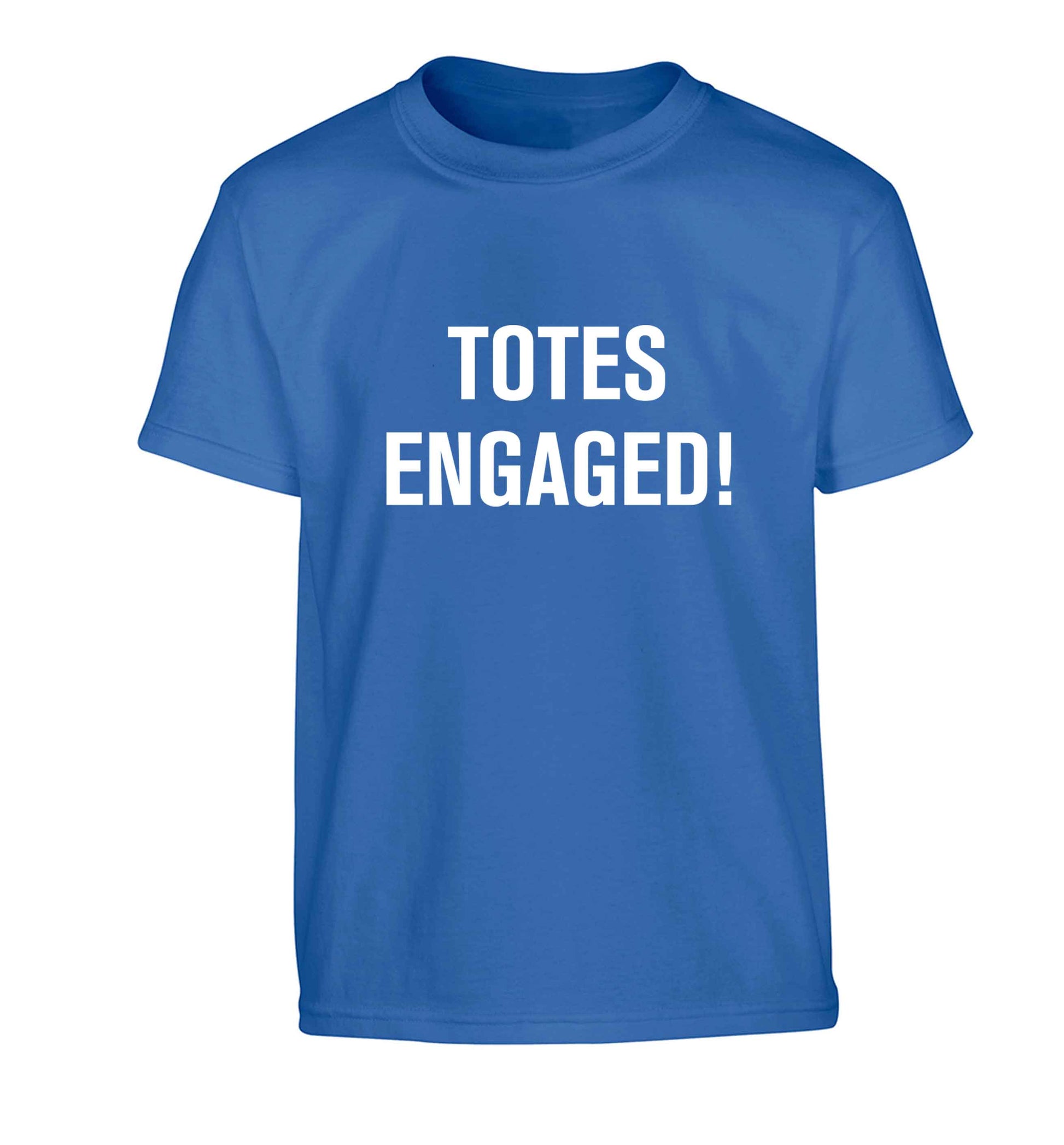 Totes engaged Children's blue Tshirt 12-13 Years