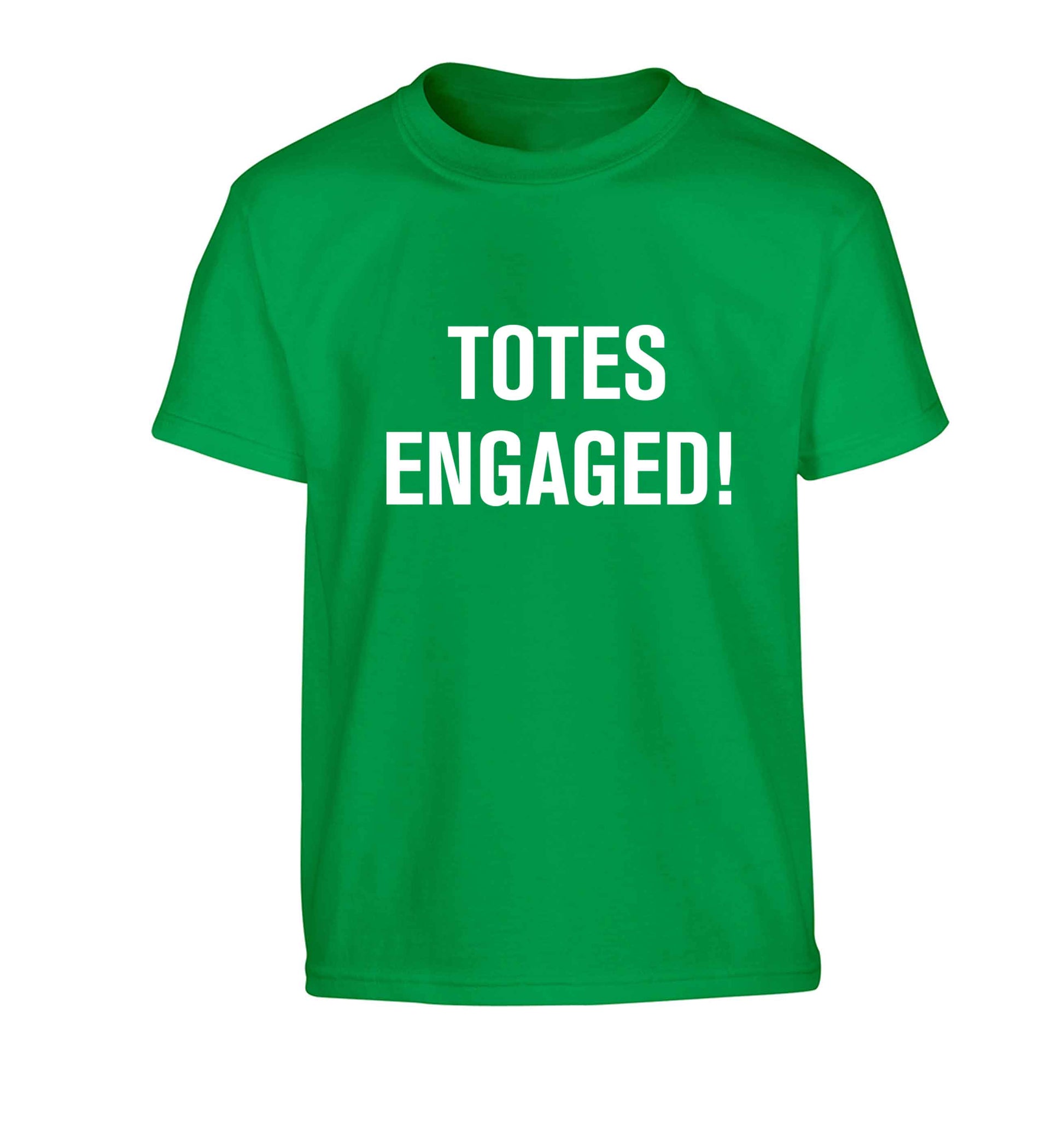 Totes engaged Children's green Tshirt 12-13 Years