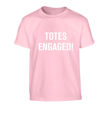 Totes engaged Children's light pink Tshirt 12-13 Years