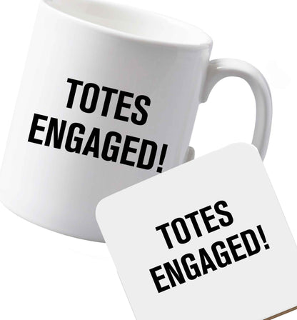 10 oz Ceramic mug and coaster Favourite Type Pan Pancake both sides