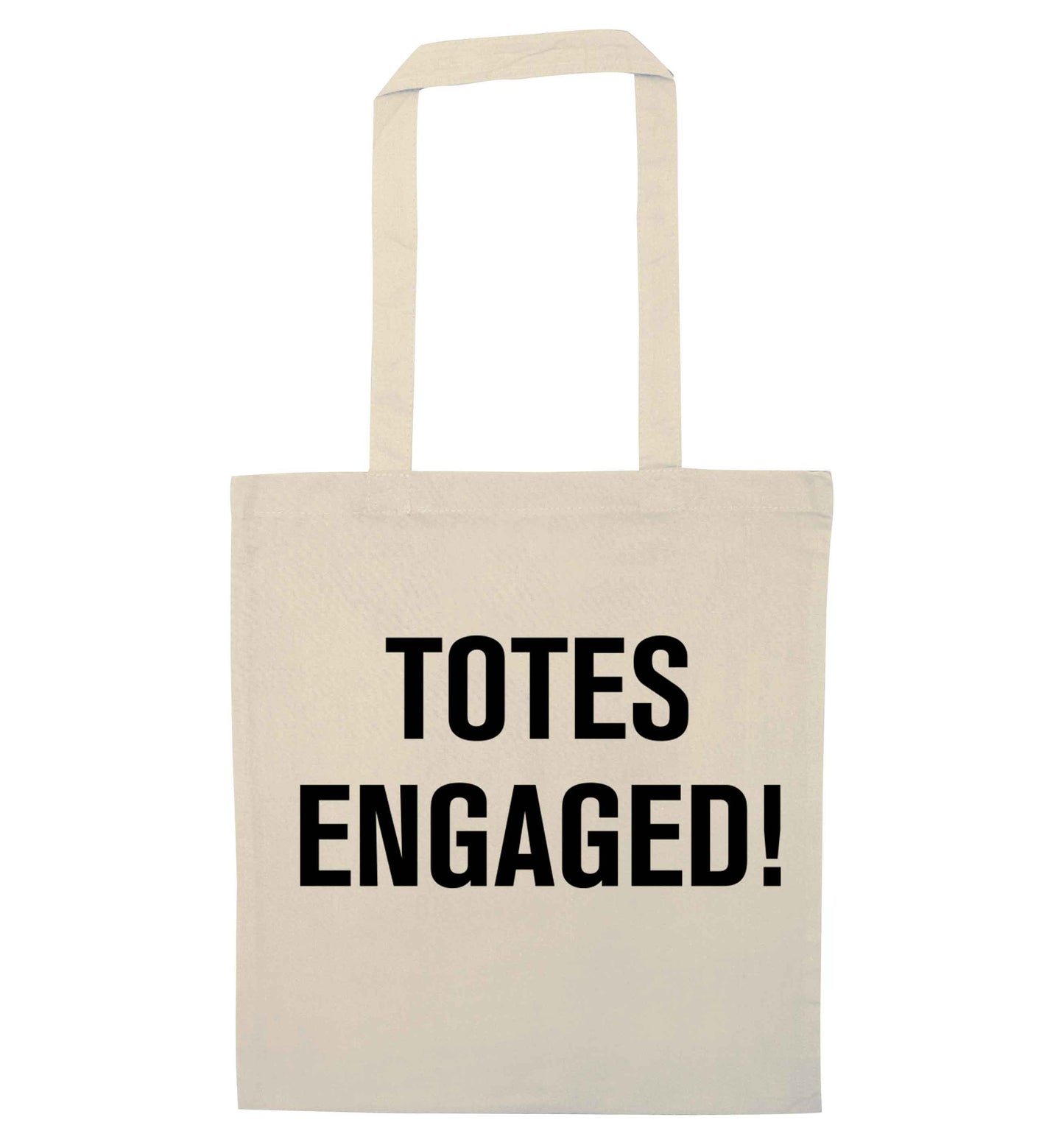 Totes engaged natural tote bag