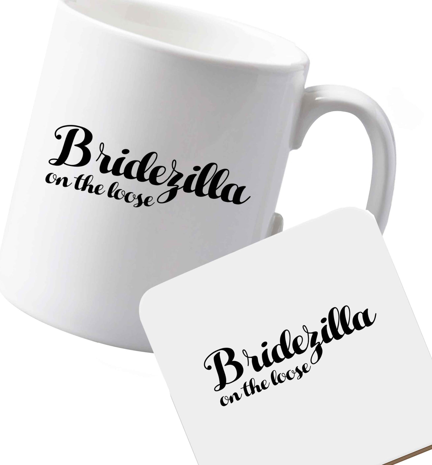 10 oz Ceramic mug and coaster Favourite Type Pan Pancake both sides