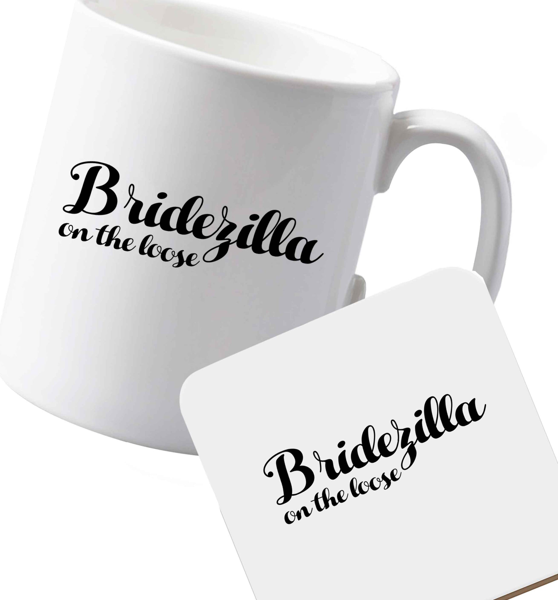 10 oz Ceramic mug and coaster Favourite Type Pan Pancake both sides