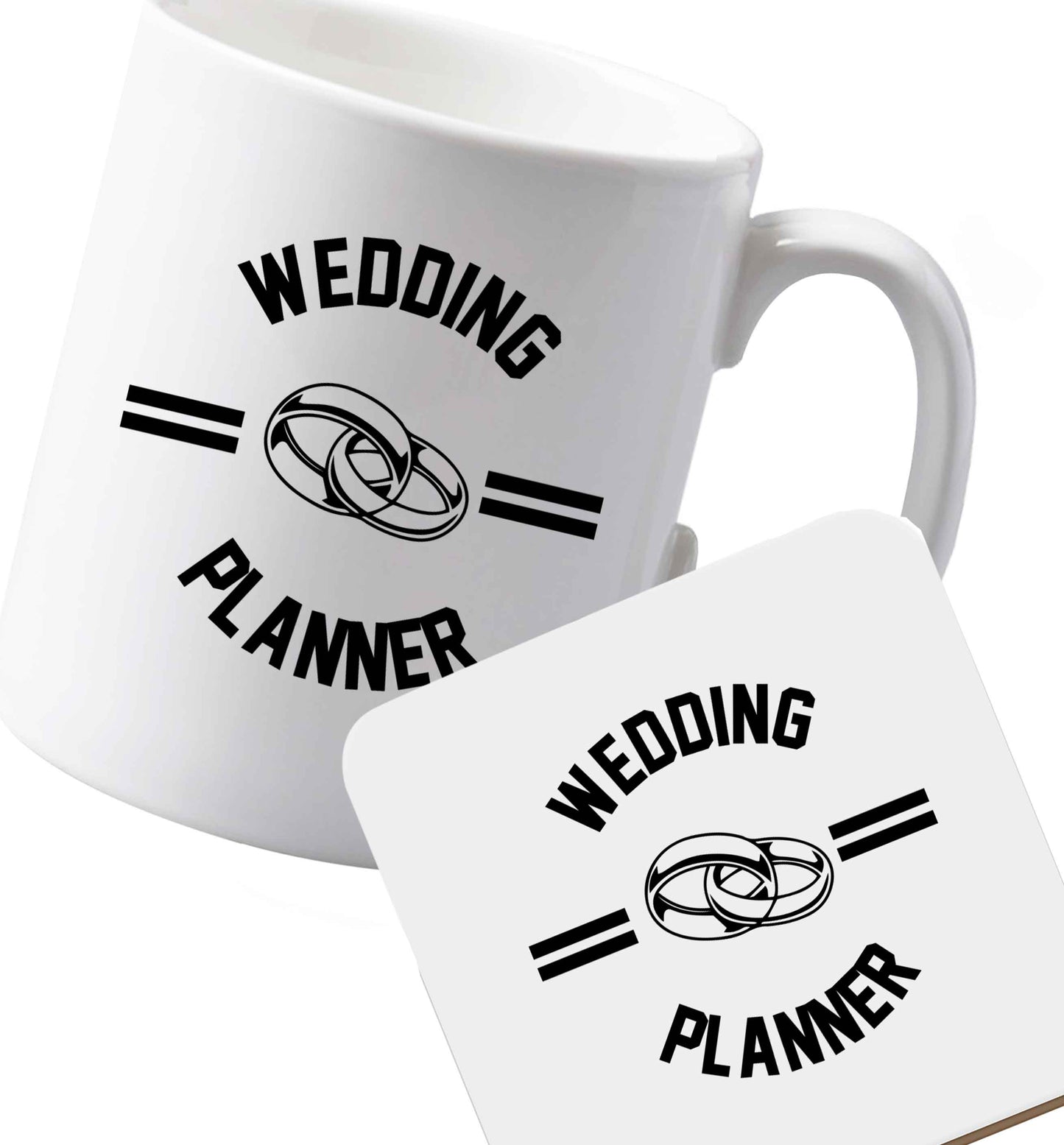 10 oz Ceramic mug and coaster Favourite Type Pan Pancake both sides