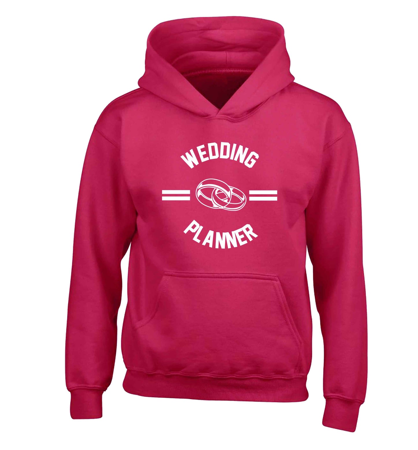 Wedding planner children's pink hoodie 12-13 Years