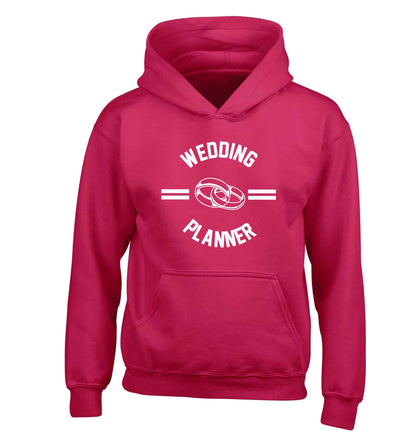 Wedding planner children's pink hoodie 12-13 Years