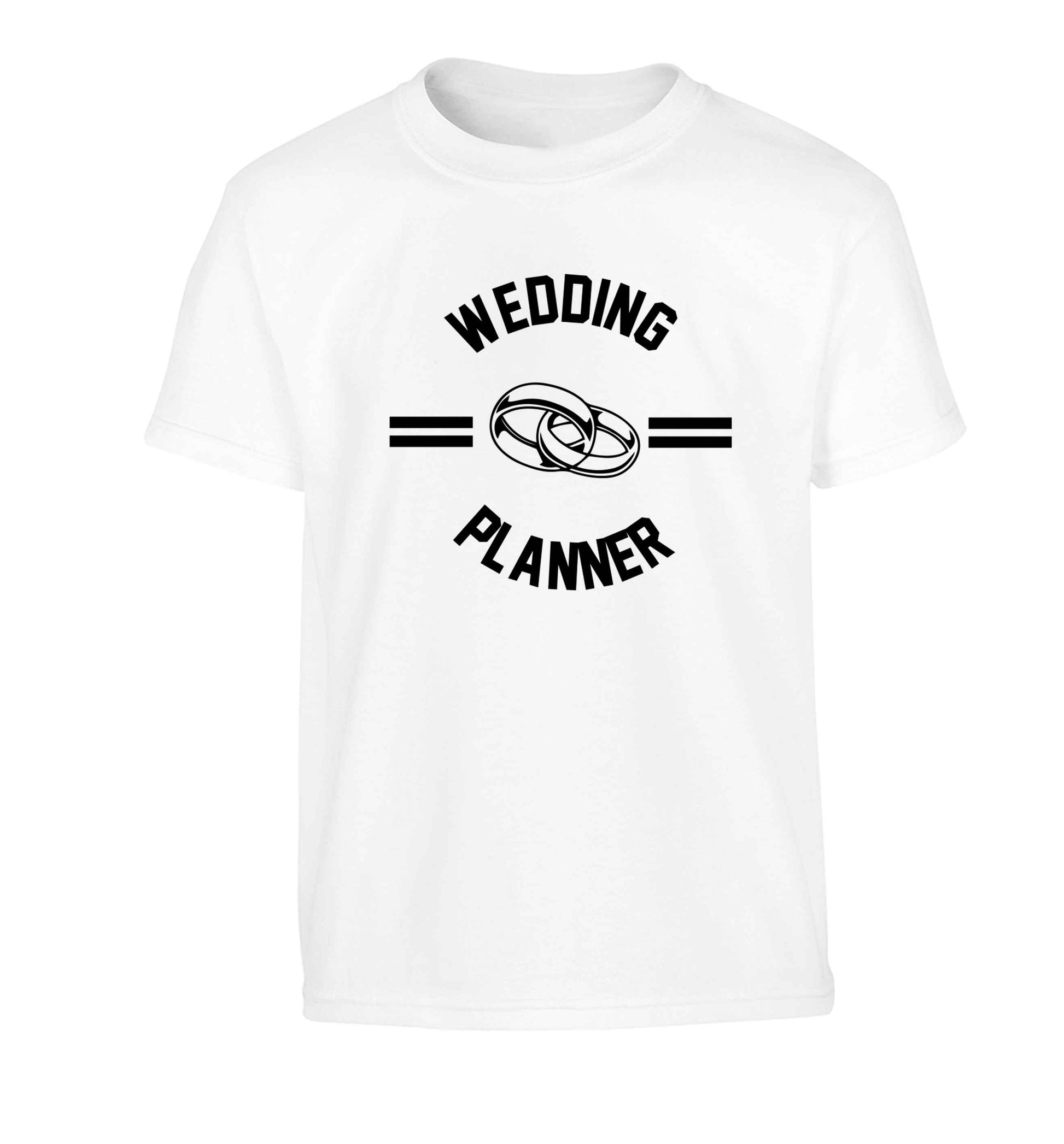 Wedding planner Children's white Tshirt 12-13 Years
