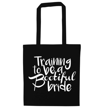 Get motivated and get fit for your big day! Our workout quotes and designs will get you ready to sweat! Perfect for any bride, groom or bridesmaid to be!  black tote bag