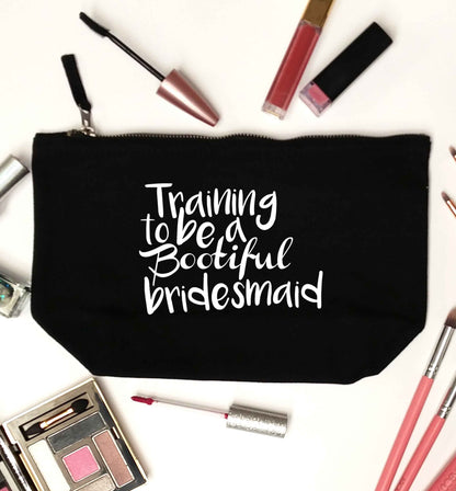 Get motivated and get fit for your big day! Our workout quotes and designs will get you ready to sweat! Perfect for any bride, groom or bridesmaid to be!  black makeup bag