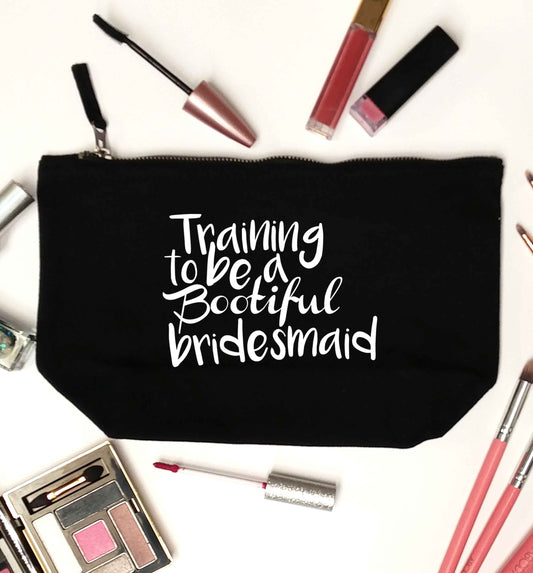 Get motivated and get fit for your big day! Our workout quotes and designs will get you ready to sweat! Perfect for any bride, groom or bridesmaid to be!  black makeup bag