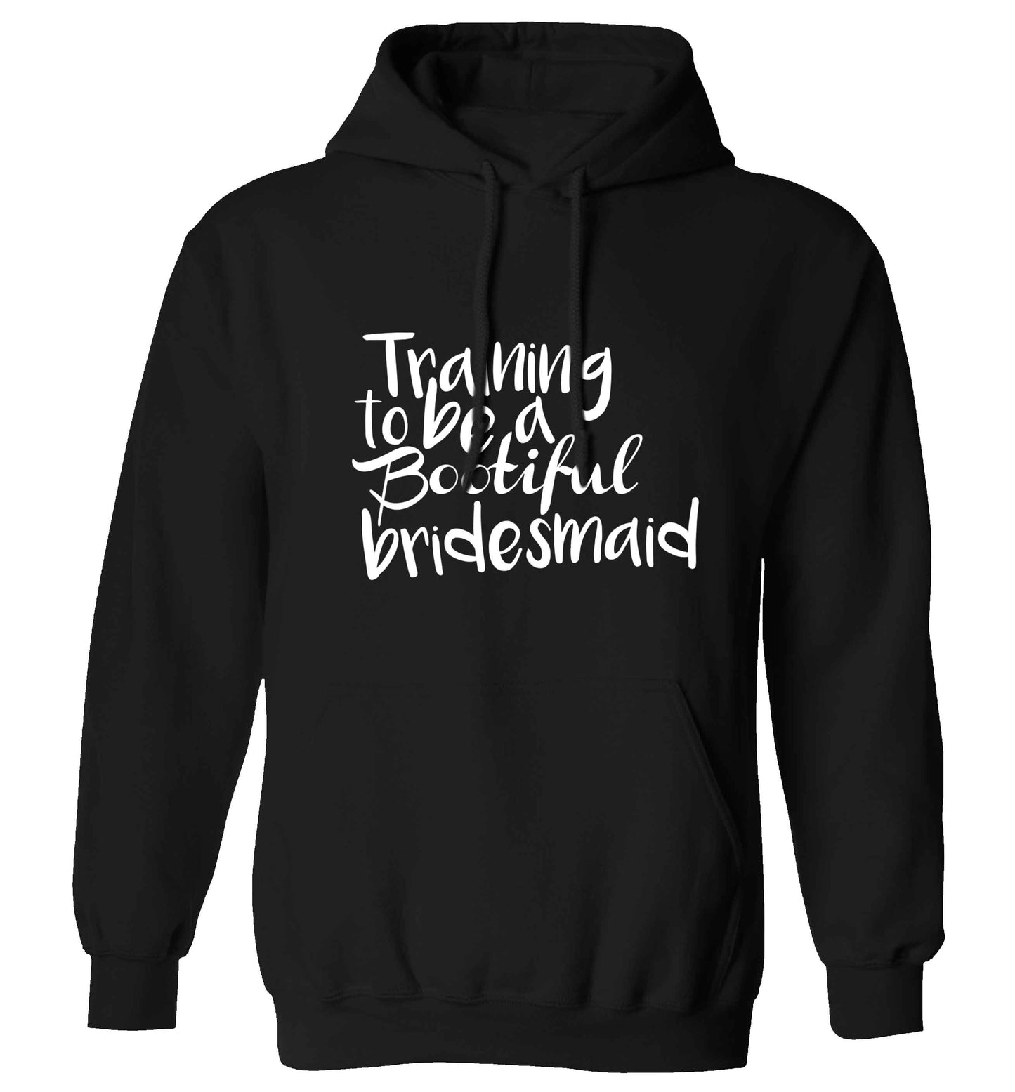 Get motivated and get fit for your big day! Our workout quotes and designs will get you ready to sweat! Perfect for any bride, groom or bridesmaid to be!  adults unisex black hoodie 2XL