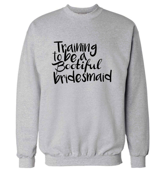 Get motivated and get fit for your big day! Our workout quotes and designs will get you ready to sweat! Perfect for any bride, groom or bridesmaid to be!  adult's unisex grey sweater 2XL