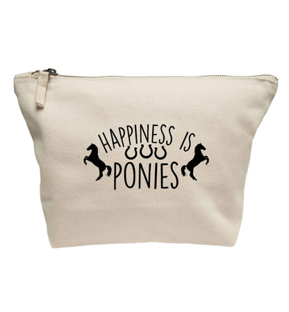 Happiness is ponies | Makeup / wash bag