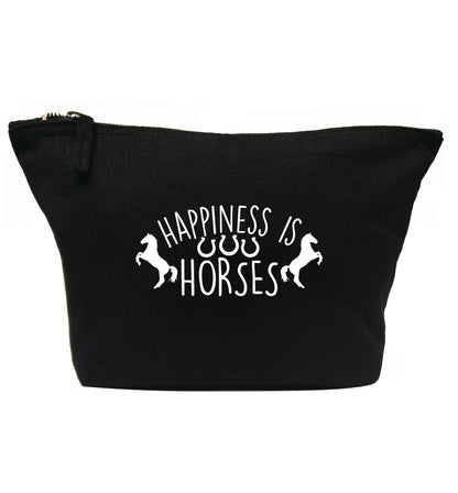 Happiness is horses | Makeup / wash bag