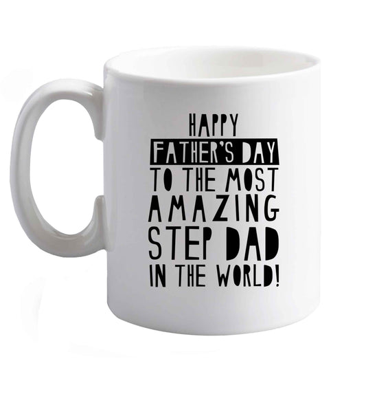 10 oz Favourite Type Pan Pancake ceramic mug right handed