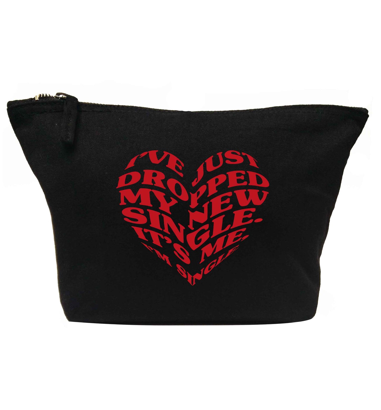 I've just dropped my new single it's me I'm single | Makeup / wash bag