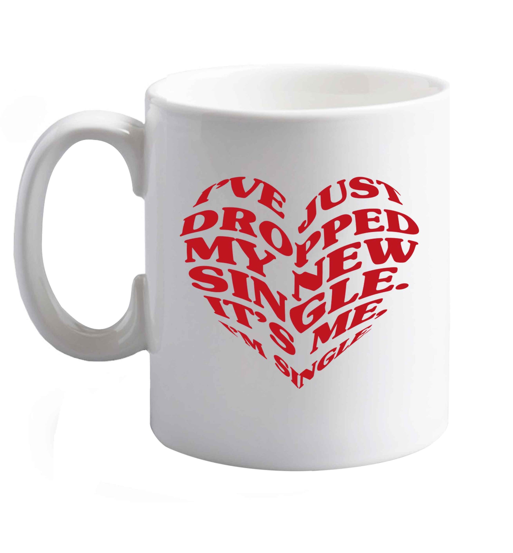 10 oz Favourite Type Pan Pancake ceramic mug right handed