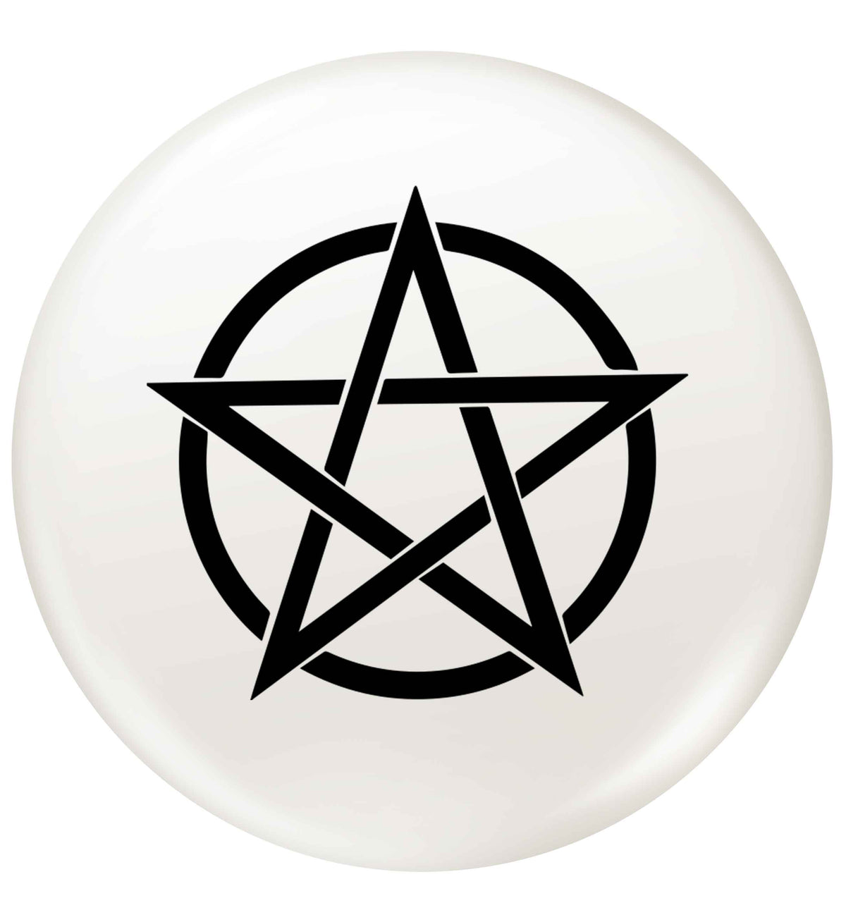 Pentagram symbol small 25mm Pin badge