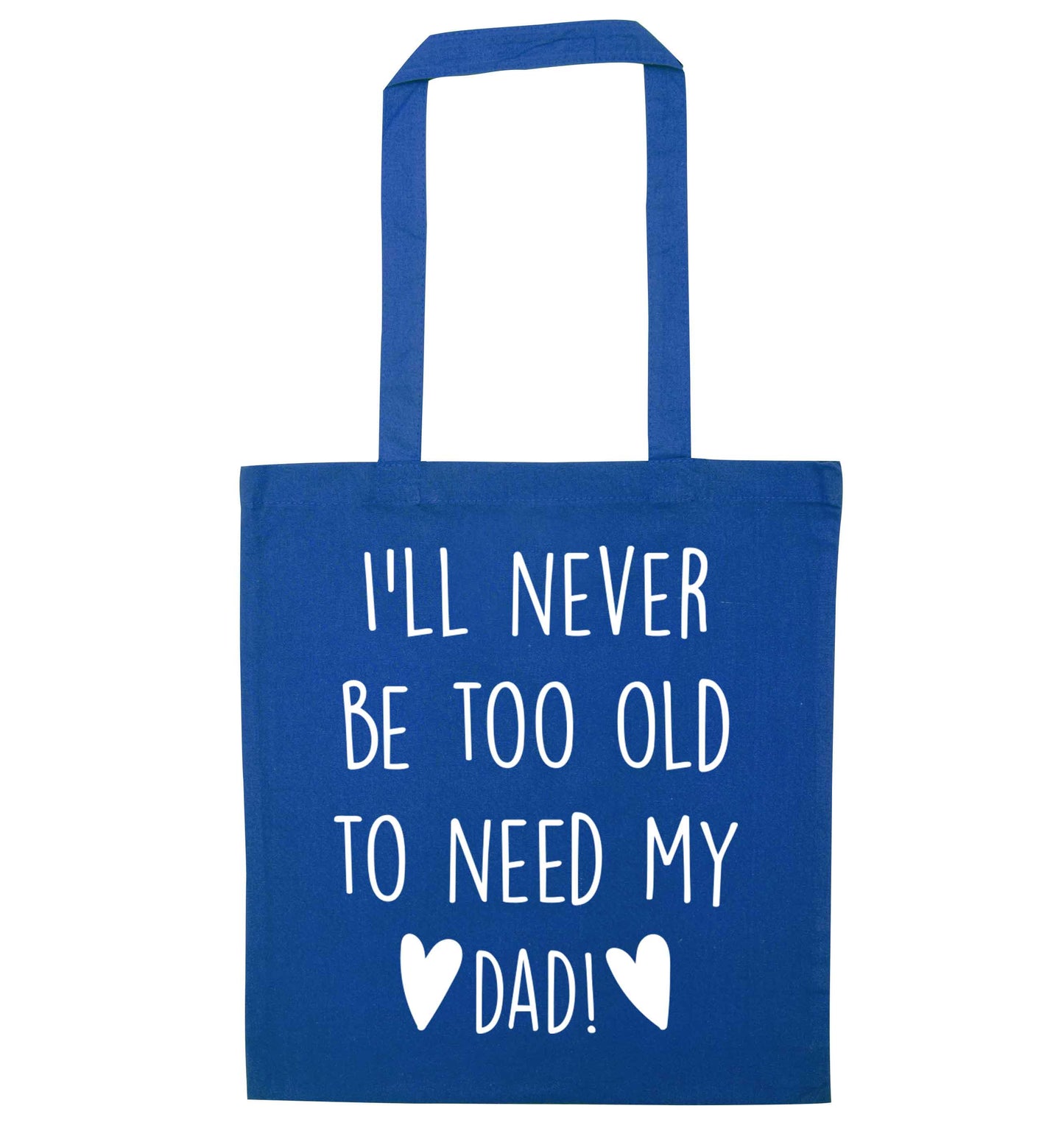 Everything I am you helped me to be blue tote bag