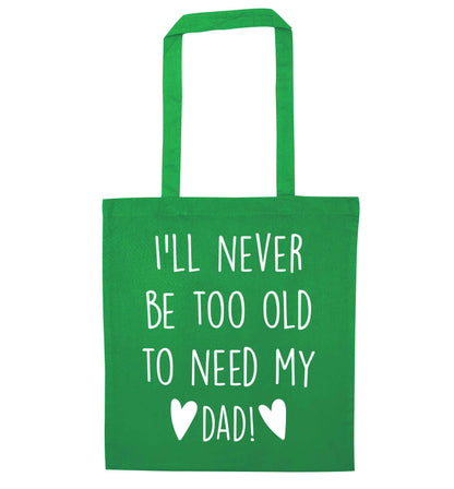Everything I am you helped me to be green tote bag