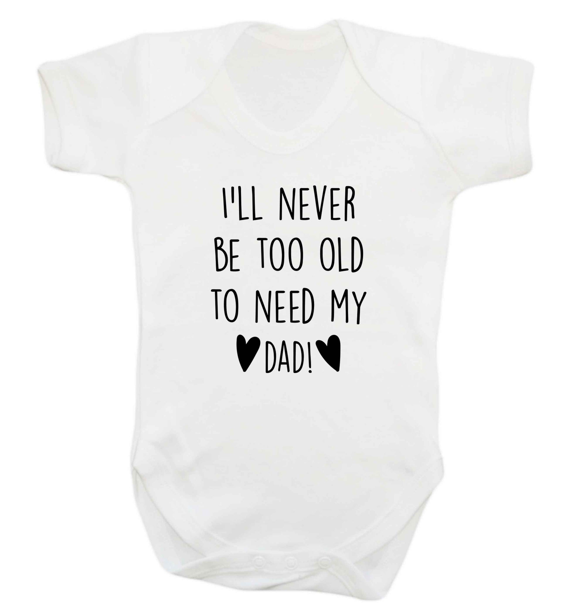 Everything I am you helped me to be baby vest white 18-24 months