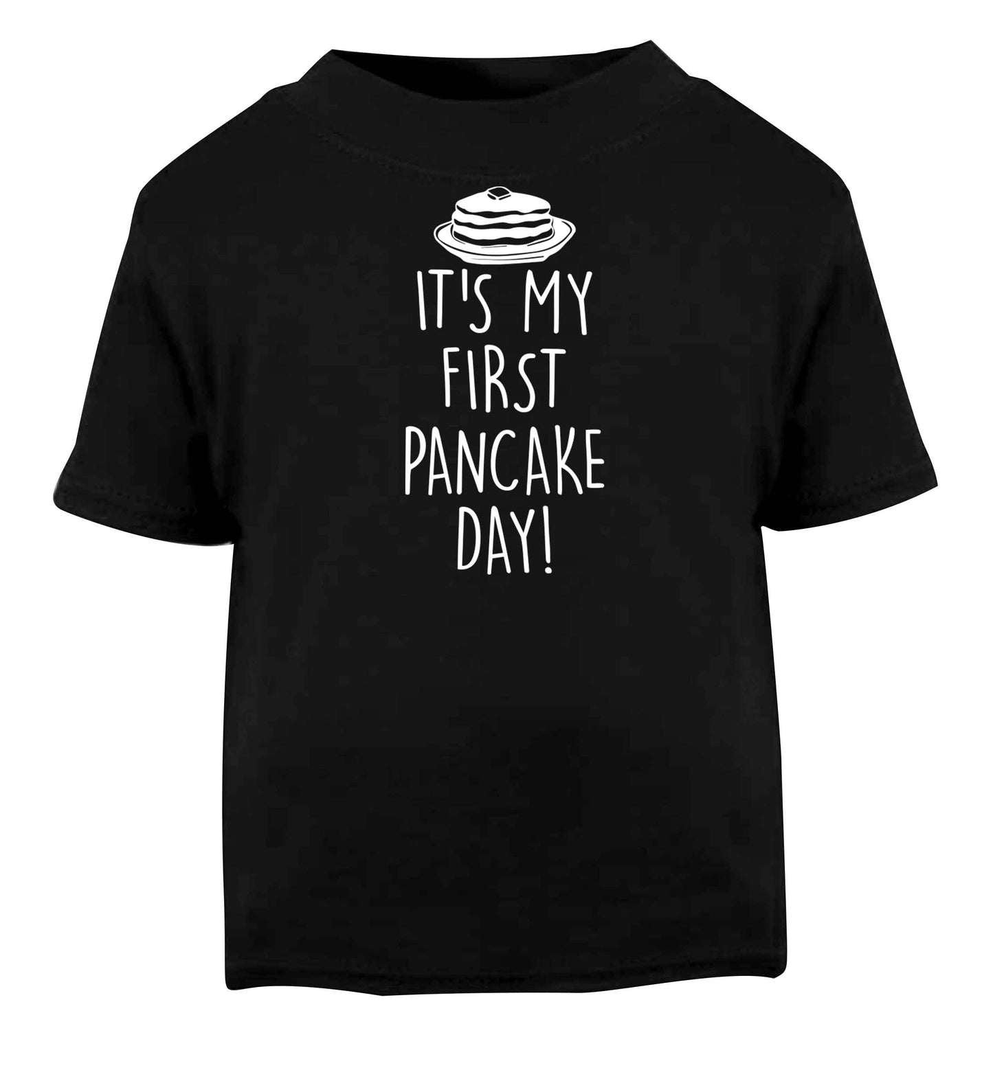 It's my first pancake day Black baby toddler Tshirt 2 years