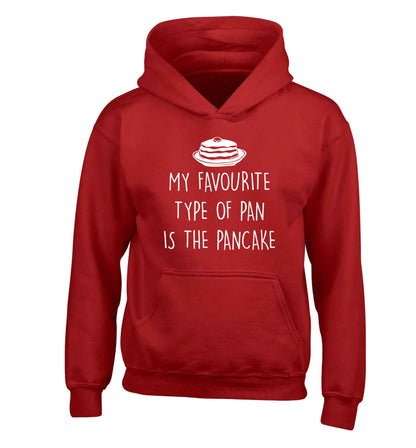 My favourite type of pan is the pancake children's red hoodie 12-13 Years